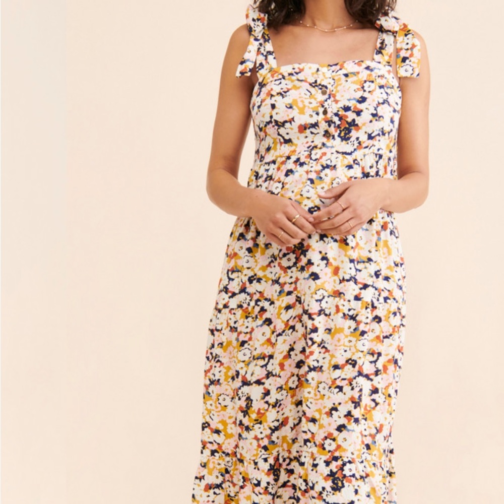 Nom Maternity Ana Maxi Dress Medium